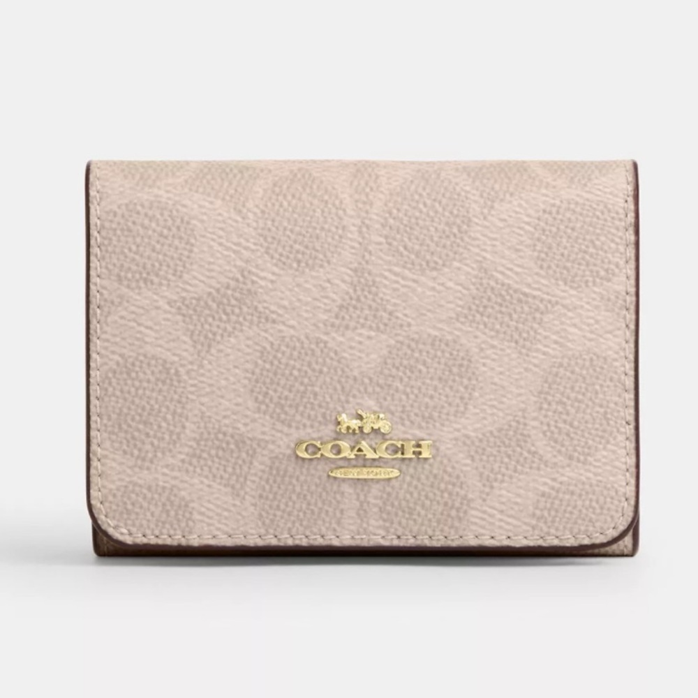 Coach Tan Signature Wallet